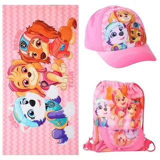 Paw Patrol Strandtuch 70 x 140 cm rosa