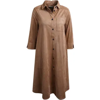 Smith & Soul Hemdblusenkleid Blusenkleider Braun XL