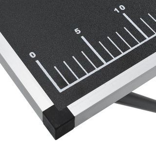 Tisch Esszimmer - HOMMIE - Tapeziertisch Klappbar MDF und Aluminium 300×60×78 cm, Industrie-Design