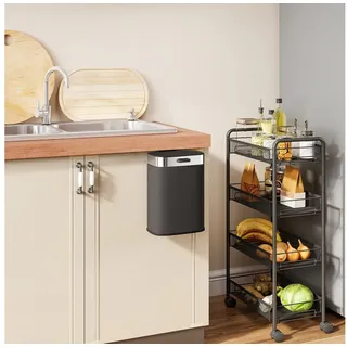 Homcom Mülleimer 5 l Schwarz