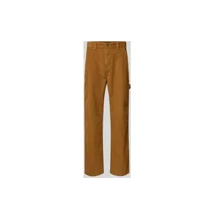 Cordhose mit Eingrifftaschen Modell 'CORDUROY CARPENTER', Cognac, 34/34