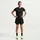 Dri-FIT High-Waist 3 2in1 Shorts Damen Schwarz/Weiß XXL