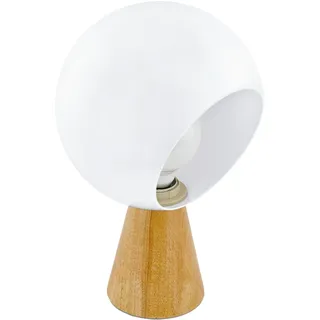 Weiß Holz Loft Retro Industrial skandinavisch vintage Tischlampe Nachtlampe