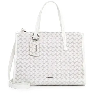 TAMARIS Francesca Shopper Synthetik White/Grey