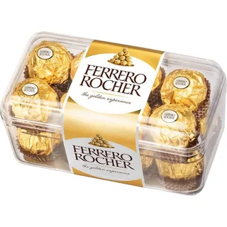 Ferrero Rocher, 200 g, Milchschokolade, 1 Stück(e), Milk chocolate 30% (sugar, cocoa butter, cocoa mass, skimmed milk powder, concentrated butter,...