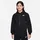 Sportswear Fleece Kapuzenjacke Kinder Black/White M