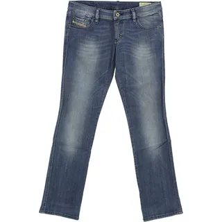 Diesel Damen Jeans Hose Lhela Stretchdenim Blue Used - 30W / 30L