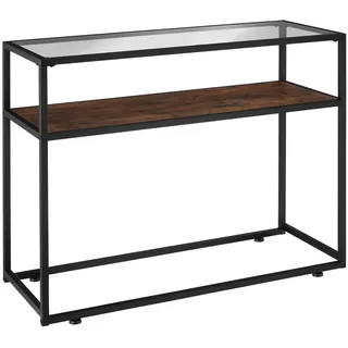 Tectake Kilkenny Konsolentisch 100x41x80,5cm braun