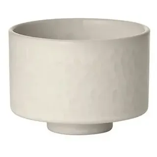 blomus Tasse -MAKOTO- Teetasse, Teebecher, Geschirr: Modernes Design, 1-tlg., Steingut, Zeitlose Teetasse, Matte Glasur, Unikat, Schwebend beige