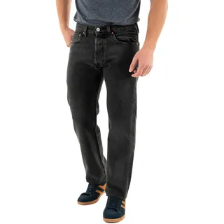 Levi's 501 Original Straight Fit black worn in 31/32