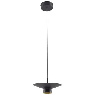 LINDBY Norvind 2-flg. 25 cm schwarz Metall