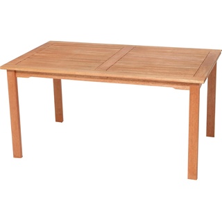 Gartentisch aus Eukalyptusholz 150 cm x 90 cm