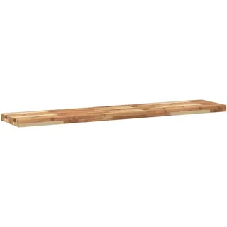 KTHLBRH Wandregal 160 x 30 x 4 cm Massivholz Akazie ölveredelt | DIY-Design, platzsparend, für Wohnzimmer, Küche, Bad, Schlafzimmer