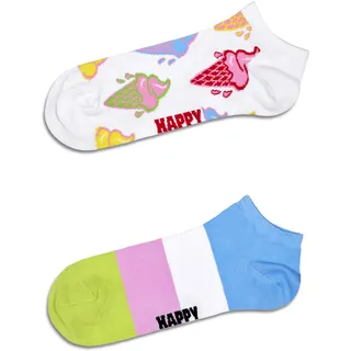 Happy Socks Socken mit Bananenmuster für Herren und Damen, 36-40 & 41-46 - 41-46