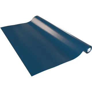 Venilia Möbelfolie selbstklebend, Ozeanblau Matt, 45 cm x 2 m, Deco Standard, PVC, langlebig, einfache Entfernung, hitzebeständig, reißfest, 55556