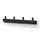 Zack POTES Handtuchhaken Schwarz Matt 40602