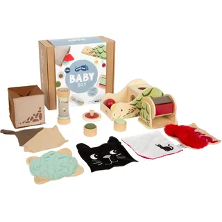 small foot Baby-Box 7-9 Monate, Babyspielzeug Komplett-Set, ab 7 Monaten