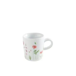 Kahla Espressotasse  Wildblume , mehrfarbig , Porzellan , Maße (cm): B: 5,4 H: 6,2