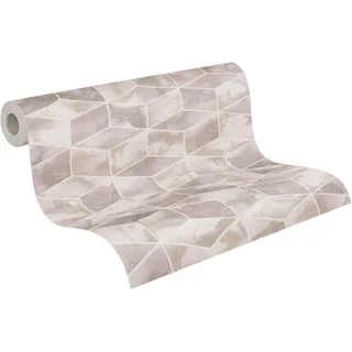 A.S. Création Metropolitan Stories Vliestapete 10 m x 0,64 m 378632 gold/rosa