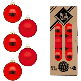 Holly & Jolly Holly & 6 cm, 20 Stück Merry Red,
