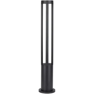 V-Tac Außenleuchte Aluminium H 80 cm 1x LED schwarz