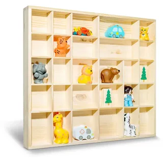 Creative Deco Setzkasten Holz 44,5x40 cm