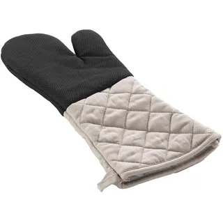 Douceur d'Intérieur Cuistot Ofenhandschuh (40 x 18 cm), Leinen, Polycotton und Neopren