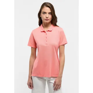 Poloshirt ETERNA "REGULAR FIT" Gr. 42, orange (koralle) Damen Shirts Jersey
