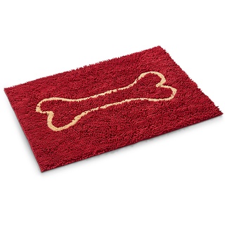 Wolters | Dirty Dog Doormat Large rot | L 58 x B 40 cm