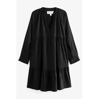 Next Umstandskleid Kleid im Stufenlook (1-tlg) schwarz 34 (GB: 6)