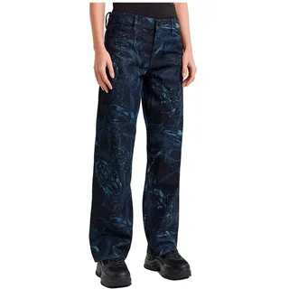 G-Star Damen Judee Low Waist Loose Jeans Blau (Frozen Liquid Layers D22889-D317-G923) 25W / 30L
