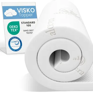 Bestschlaf Visko-Mineralschaum Topper 140 x 200 x 4 cm