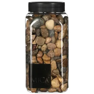 Mica decorations Dekorative Steine braun 650 ml/1 kg