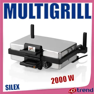 silex Multigrill 610.15.004 silber