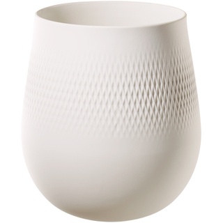 Villeroy & Boch Collier blanc Vase Carré groß weiß