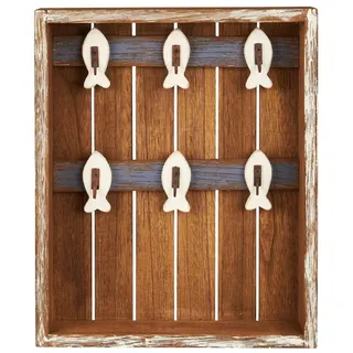 ib laursen Schlüsselschrank ohne Vorderseite 24,5 x 5,2 x 30 cm Nautico