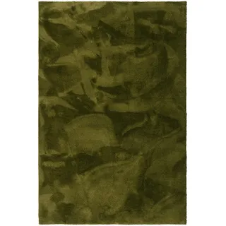 Snapstyle Livorno Hochflorteppich 140 x 200 cm Grün
