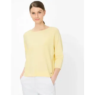 Brax Damen Pullover Style EMMA limoncello, hellgelb, Gr. 48