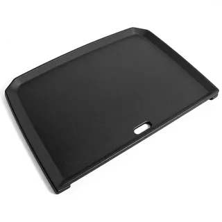 FORYEYC Gusseisen Grillplatte für Weber Pulse 2000 Elektrogrill Grillpfanne | Griddle Platte BBQ Zubehör Plancha Ersatz für Weber, Robuste Antihaft-Bratplatte mit erhöhtem Rand, 38,6 x 24,6 cm, 1 Stück