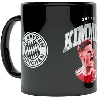 FC Bayern München I Tasse Kimmich 0,3 l I Schwarz | Offizieller FC Bayern München Fanartikel, Fußball, Bundesliga