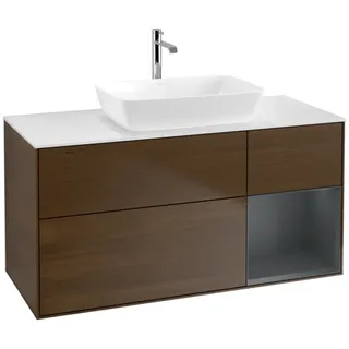 Villeroy & Boch Waschtischunterschrank 120 x 60,3 x 50,1 cm Braun