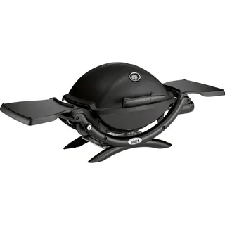 Weber Gasgrill Weber Tisch-Gasgrill Q 1200 1 Brenner & Deckelthermometer schwarz