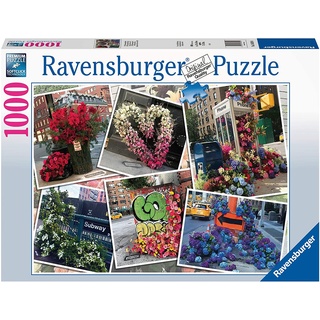 Ravensburger 2D 1000 Stk. - New Yorker Blumenbilder (1000 Teile)