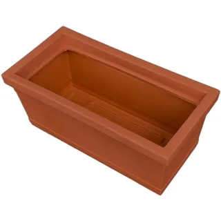 Design-Pflanzkasten Florenz in Zwei Farben 80 cm Lang | H: 34 cm | 60 Liter (Terracotta)