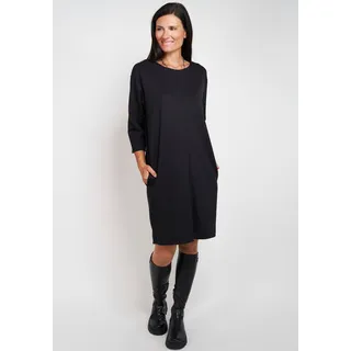 Jerseykleid SEIDEL MODEN Gr. 36, Länge 32, schwarz Damen Kleider Freizeitkleider MADE IN GERMANY