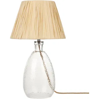 Beliani Tischlampe Beige 2 St.