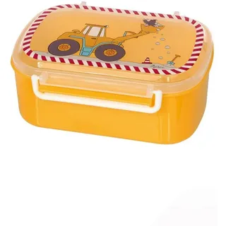 Sigikid Lunchbox Brotdose mit Rohkostschälchen für Kinder Unisex, 100% Polypropylen, (1-tlg) gelb