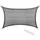 Rechteck HDPE 250 x 250 x 350 cm Grau