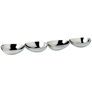 Edzard Snackschale Luma Silber 4-tlg.
