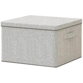 Coonoor Aufbewahrungsbox Faltbare Aufbewahrungsbox mit Deckel, Kleiderspeicherbox, große Aufbewahrungsbox, Kleiderschrank-Aufbewahrungsbox